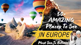 The Europe Travel Guide Presents - 50+ AMAZING Things To See In Europe (You Haven't Seen Some) 4K