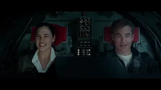 Diana and Steve steal the plane