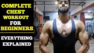 Chest Workout For Beginners | Tuesday | Complete Beginners Guide To Gym