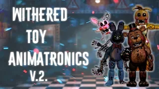 [FNAF | Speed Edit] Making Withered Toy Animatronics v.2.