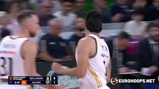 Real Madrid - Zalgiris Kaunas 93-79: Facundo Campazzo (18 points, 9 assists)