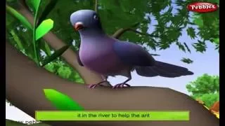 The Dove and The Ant | 3D Moral Stories For Kids in English | 3D Animal Stories in English