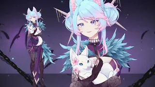 【 Live2D Showcase 】 Silvervale's Spooky Outfit