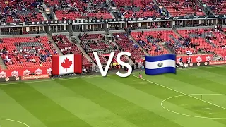 Canada vs El Salvador (3-0) Fan POV