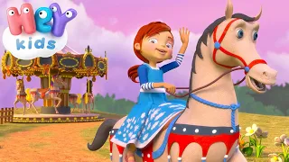 Era Uma Vez Um Cavalo 🦄 Musica infantil animada - HeyKids Português