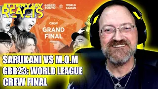 Sarukani vs M.O.M. - Grand Beatbox Battle 2023: World League - Crew Grand Final - Reaction