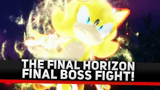 Sonic Frontiers: The Final Horizon - New The End Final Boss Fight!