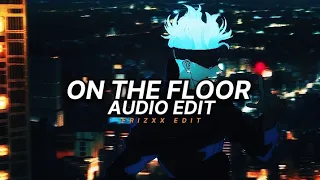 on the floor - Jennifer Lopez ft. pit bull [ edit audio ]