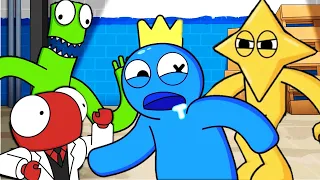 SECRET GOLDEN RAINBOW FRIEND?! Origin Story Animation by GameToons