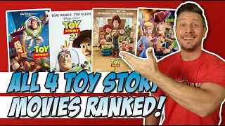 All 4 Toy Story Films Ranked!