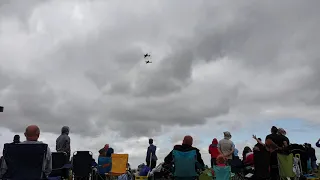 RIAT 2019 BBMF Hurricane and Spitfire