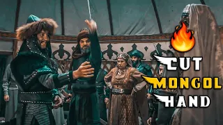 😠Ertugrul Cuts Mongol Hand👊|😠Ertugrul Attitude level🔥|🏹HK EDITX🛡️