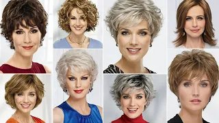 CORTES DE PELO CORTO PARA SEÑORAS +50-55-80 AÑOS - CORTE PELO BOB EN CAPAS - MODA PARA MUJERES TV