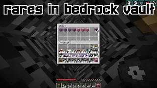 Rare items in a Bedrock Vault!- ProtoTech SMP #44