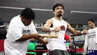 Manny Pacquiao - Manny Pacquiao Experiences Real Pain