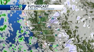 Cooler temps, wind, rain and low snow in the forecast over the next several days