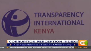 Kenya improves in latest corruption report released by Transparency International