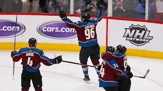 Mikko Rantanen comes up clutch to tie game, then win it in OT for Avalanche