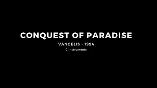 Conquest of Paradise - Vangelis - Do (C) Instruments play along