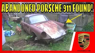Classic Porsche 911 found Abandoned! You will never guess what we found inside!