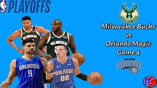 Milwaukee Bucks vs Orlando Magic Full Game 4 Highlights | August 24 | NBA Playoffs