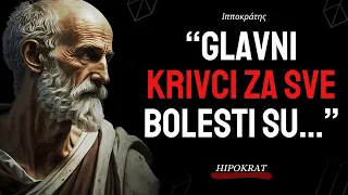 Hipokrat o glavnim Uzročnicima Bolesti! | Zaboravljeno Znanje!