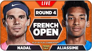 NADAL vs ALIASSIME | French Open 2022 | Live Tennis Play-by-Play
