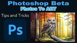 PHOTOSHOP BETA (Photos To ART) Tips and Tricks (Generative Fill)