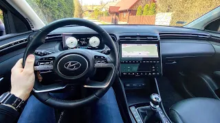 Hyundai Tucson IV [1.6 T-GDI 150 HP] | Test Drive #31 | POV Driver. TV