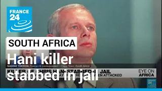 Killer of South African anti-apartheid hero Hani stabbed in jail • FRANCE 24 English