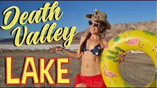 Death Valley Life #38: A Day at Lake Manly and a Tour of Our Guest Trailer