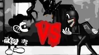 suicide mouse vs Cartoon cat vs bendy