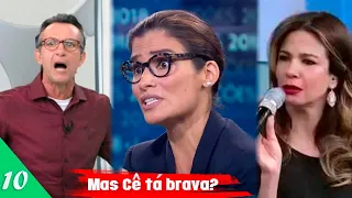 Os Maiores Barracos e Discussões Ao Vivo Na TV 📺😠