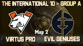 VIRTUS PRO vs EG - 2 карта / Bo2 - Группа A / The International 10 [Maelstorm & Smile]