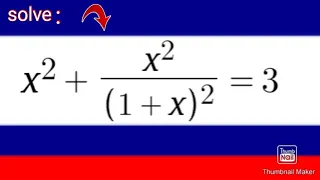 amazing equation of Canadian mathematical Olympiad