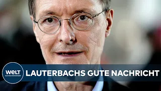 CORONA-PANDEMIE: "Die Fallzahlen werden deutlich sinken!" - Karl Lauterbach, SPD-Gesundheitsexperte