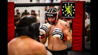 Scott Adams vs Michael Ramirez 195lbs Muay Thai Exhibition fight for Primal Instinct Championships 4