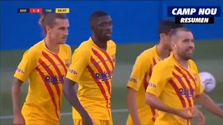Barcelona vs Gimnastic All goals and Extended highlights