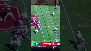 Oregon vs. Stanford Brycen Tremayne ankle break October 2, 2021