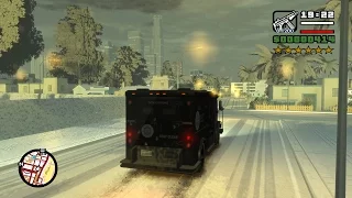 GTA IV San Andreas Beta 2 Snow Edition Gameplay (4K)