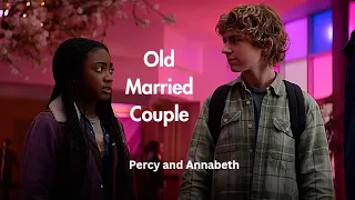 Percy and Annabeth acting like an old married couple for 4 minutes and 29 seconds staright