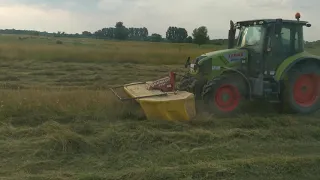 Claas Arion 420 + Drumcut 275 frontkasza