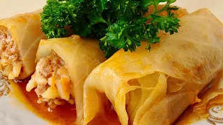 Cabbage Rolls Reсipe (English Subtitles)