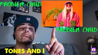 Thomas G reacting to TONES AND I - BAD CHILD. This was different. #new #music