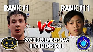 Alexander Massialas vs Bryce Louie | SMF Semi-Finals | December NAC 2023