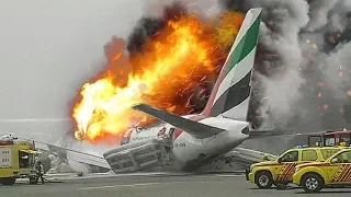Desperate Escape - Boeing 777 Crashes in Dubai (Emirates Flight 521)