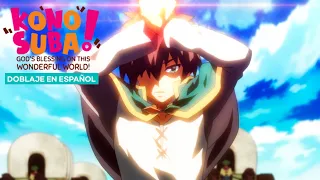 El suertudote de Kazuma | KONOSUBA 2 (doblaje en español)