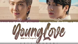 BTS (RM & Jungkook) - 'YOUNG LOVE' (애매한 사이) Lyrics [Color Coded_Han_Rom_Eng]