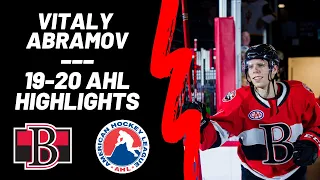 Vitaly Abramov (#11) AHL Highlights | 2019-20