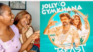 Jolly O Gymkhana REACTION - Official Lyric Video | Beast | Thalapathy Vijay | Sun P| Nelson| Anirudh